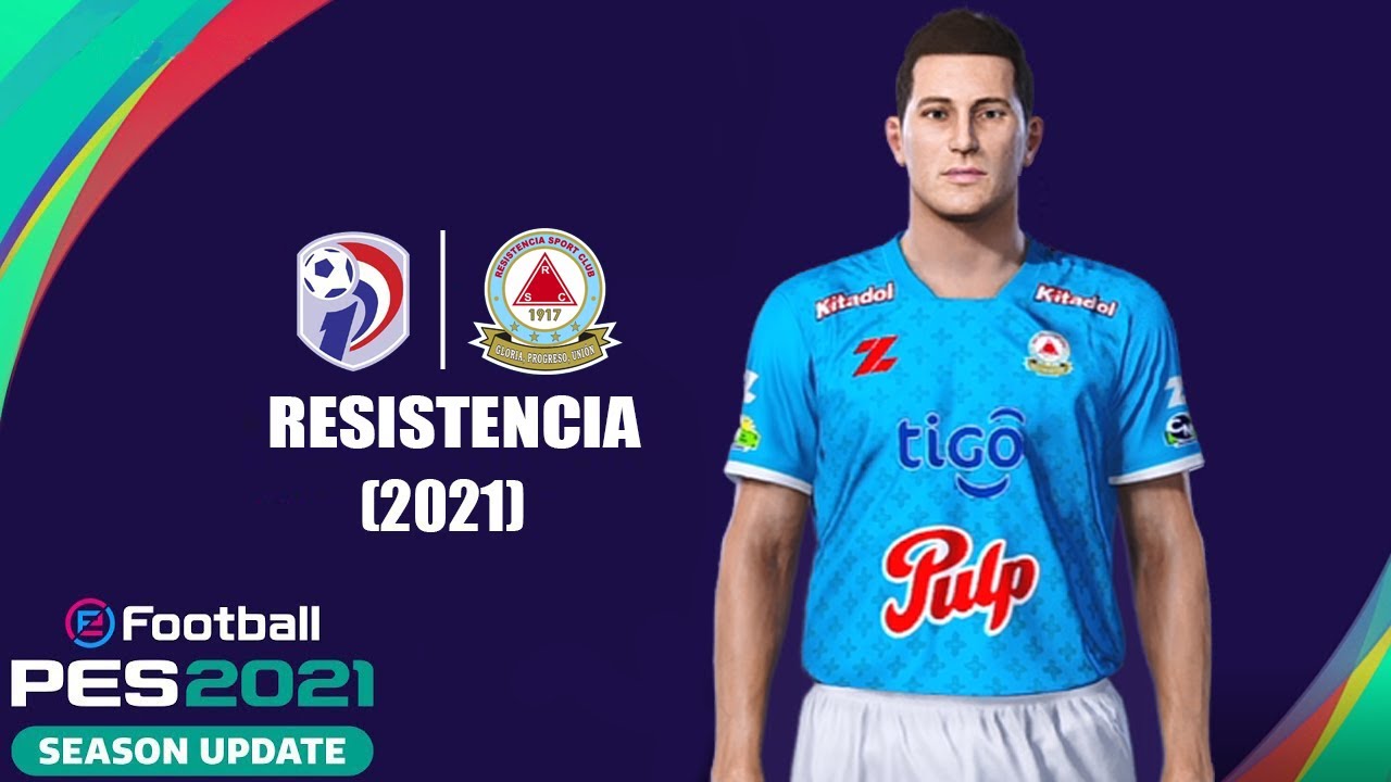 RESISTENCIA SPORT CLUB | PES 2021 | EQUIPACIÓN LOCAL (KIT) - YouTube