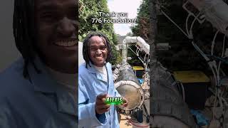 Celebrity We Got Funding! $100k Plastic into Fuel Reactor! Thank you @776foundation Wealth