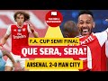 ARSENAL 2-0 MAN CITY | FA CUP SF MATCH REACTION | RED &amp; WHITEBOARD: ARSENAL NEWS, UPDATES, TRANSFERS