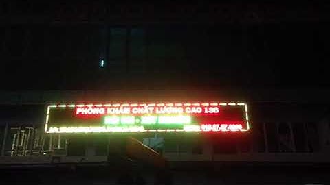 Thiết kế thi công quảng cáo - Led Matrix - 0906967738