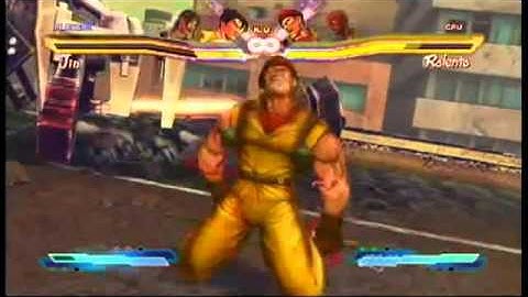 Street Fighter X Tekken Julia-Jin Basic Combos done by xMasterBorisx AkA xLuBux