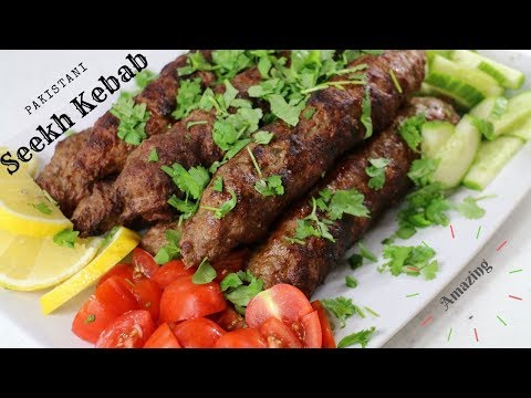 seekh-kabab-(pakistani-seekh-kebab)-amazing-recipe!