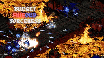 Diablo 2: Budget FireOrb Sorc Build Guide - One of the BEST budget builds for Diablo 2 Resurrected