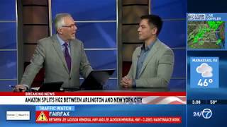 WJLA 24/7 News: Timur Loynab on Amazon HQ2 & Housing