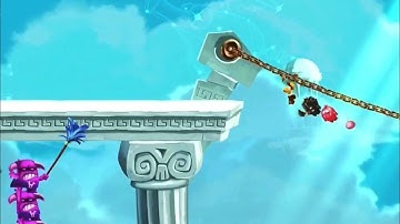 RAYMAN ADVENTURES IPAD GAME - Adventure 7 (Platform, Retro game play)