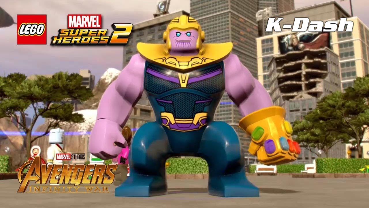 타노스 캐릭터 소개 - 레고 마블 슈퍼 히어로즈 2 Lego® Marvel Super Heroes 2 Thanos Free Roam -  Youtube