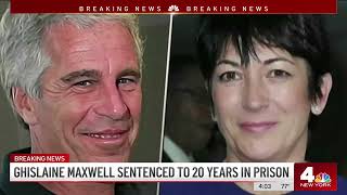 Ghislaine Maxwell Sentenced to 20 Years in Prison for Trafficking Girls | NBC New York