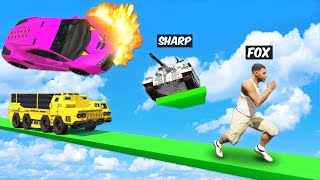 Cars Vs Runners Ft. Deadly Duo Gta 5 Tamil - Black Fox