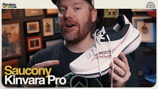 Surprised more people aren't talking about this shoe! // SAUCONY KINVARA PRO REVIEW // Ginger Runner