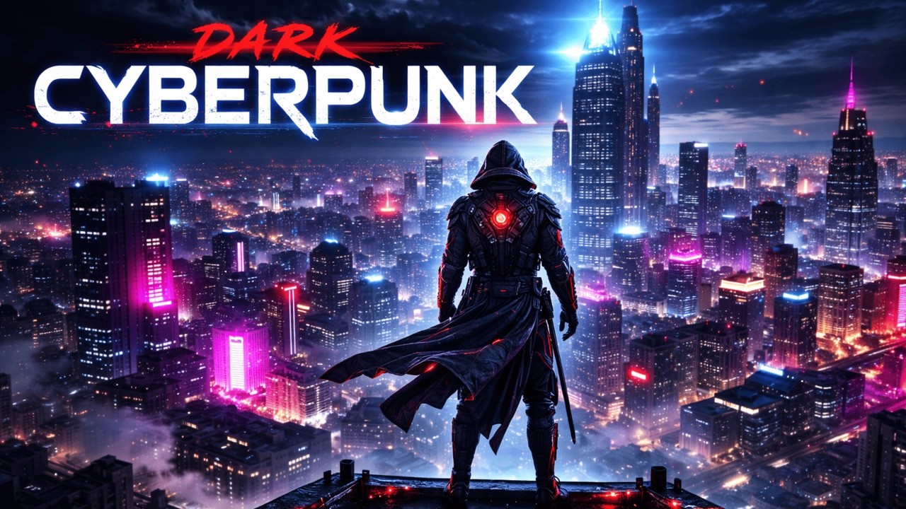 TENSION MIX - (1 Hour) Dark Cyberpunk Mix For Gaming