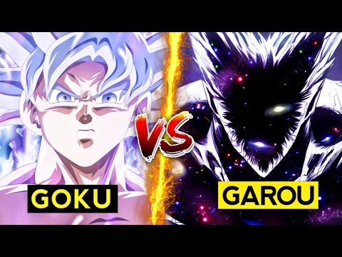 Cosmic garou beating Goku? #onepunchman #opm #garou #edits