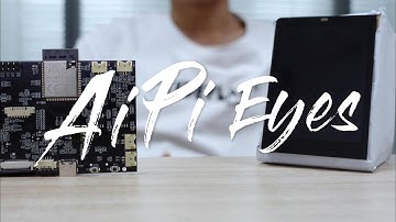 Five minutes! 0 Basic DIY open source hardware [AiPi Eyes Weather Station]