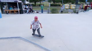 Ve skateparku se o víkendu konala soutěž i letní kino