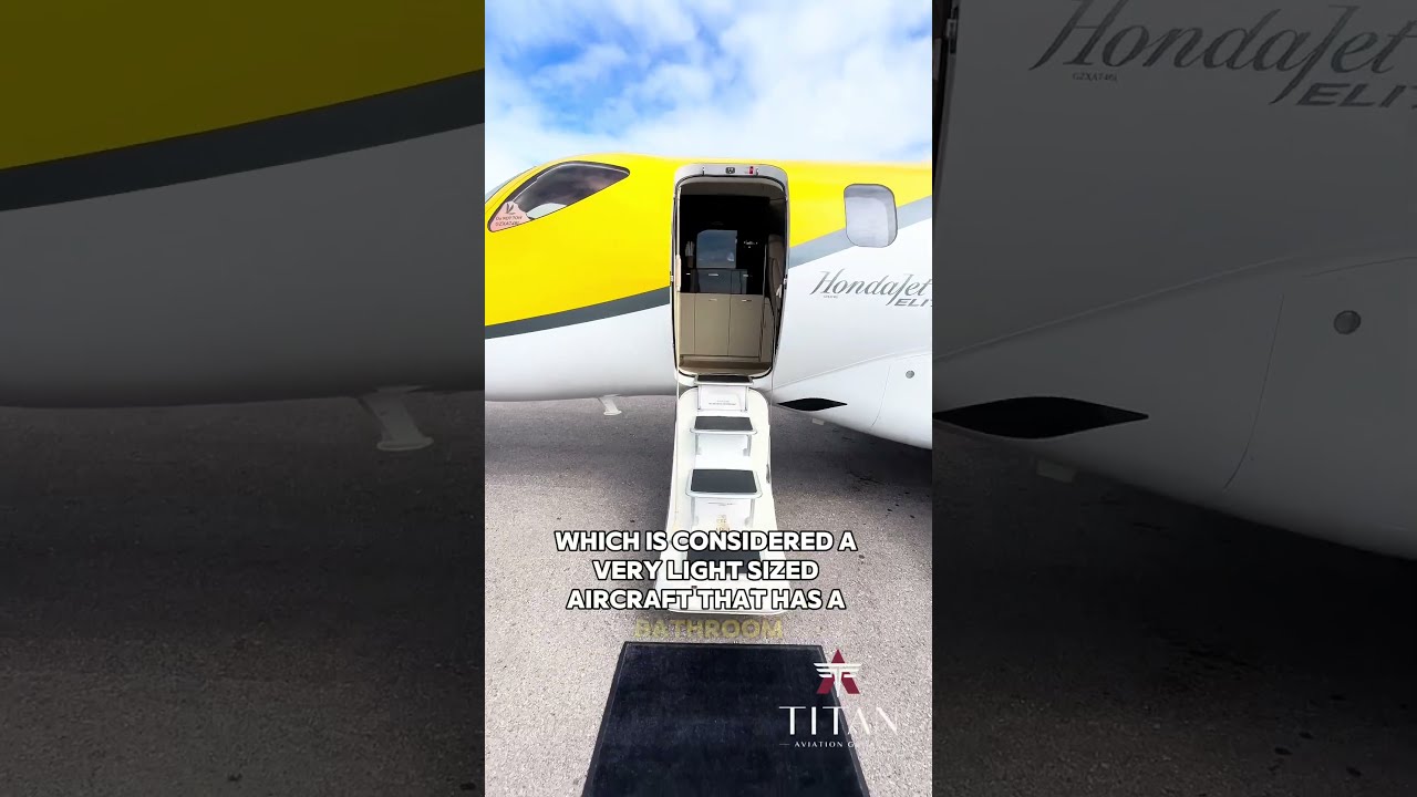 Check out this $5 million Honda Jet ?️ #aviation #luxurytravel #privatejet