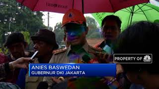 Sebagian Besar Jakarta Banjir, Ini Respons Anies