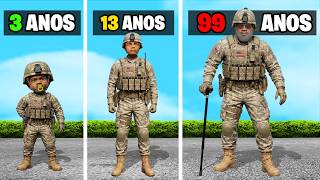 SOBREVIVENDO 103 ANOS NO EXÉRCITO DO GTA 5