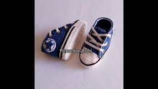 Örgü Bebek Converse Patik