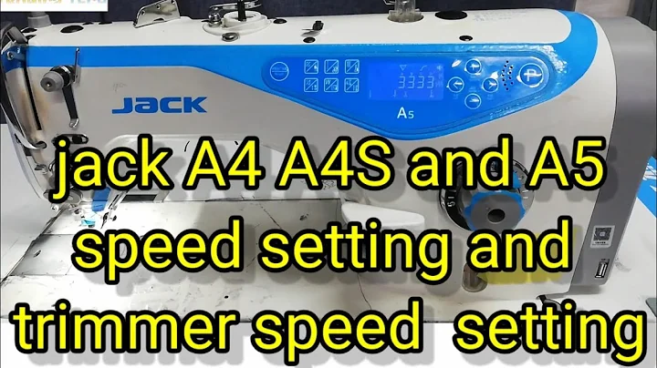 JACK A4 A4S A5 SPEED SETTINGS AND TRIMMING SPEED SETTINGS IN HIND URDU BY GM ELECTRONICS TECH