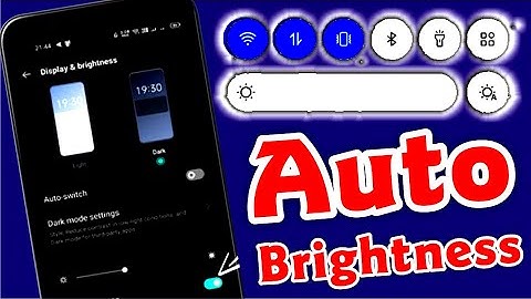 Auto Brightness Problem Android