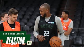 Khris Middleton NBA Finals Media Availability | 7.5.21