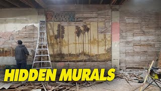 Giant Mural Discovered After Decades Hidden Behind Layers of Plaster