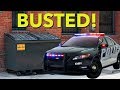 Dumpster Diving-I got busted by the police!