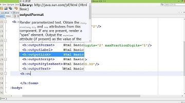 JSF Session 2 : JSF convertor Tag