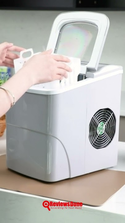 Ice making made easy with AGLUCKY #amazonfinds #icemachine #icemaker