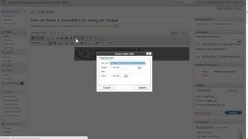 Make a Clickable Image Link Using WordPress