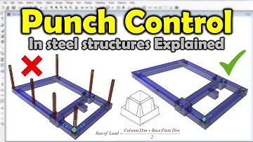 Solving Punching Shear Issues in Steel Columns With SAFE Step By Step