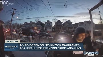 NYPD defends controversial no-knock warrants, calling them a tool to keep NY safe