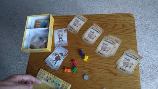 Wild West Shepherds board game - setup, how to play and review * Amass Games * HD party sheep