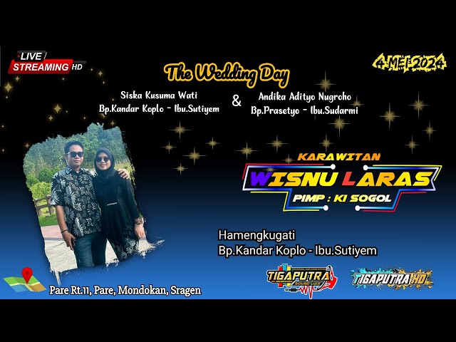 🔴Live  Krwtn Wisnu Laras || TIGA PUTRA AUDIO  ||  TIGA PUTRA HD class=