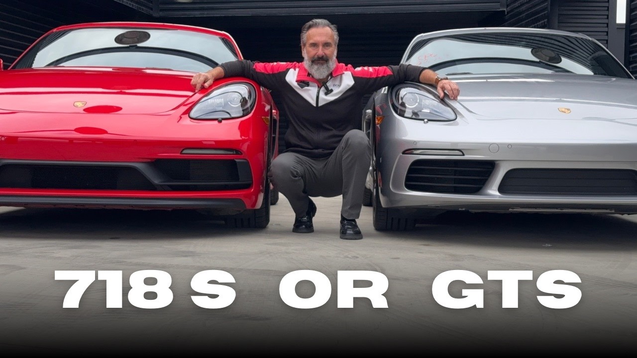 Модели Porsche 718 S и GTS соревнуются в моторных поединках