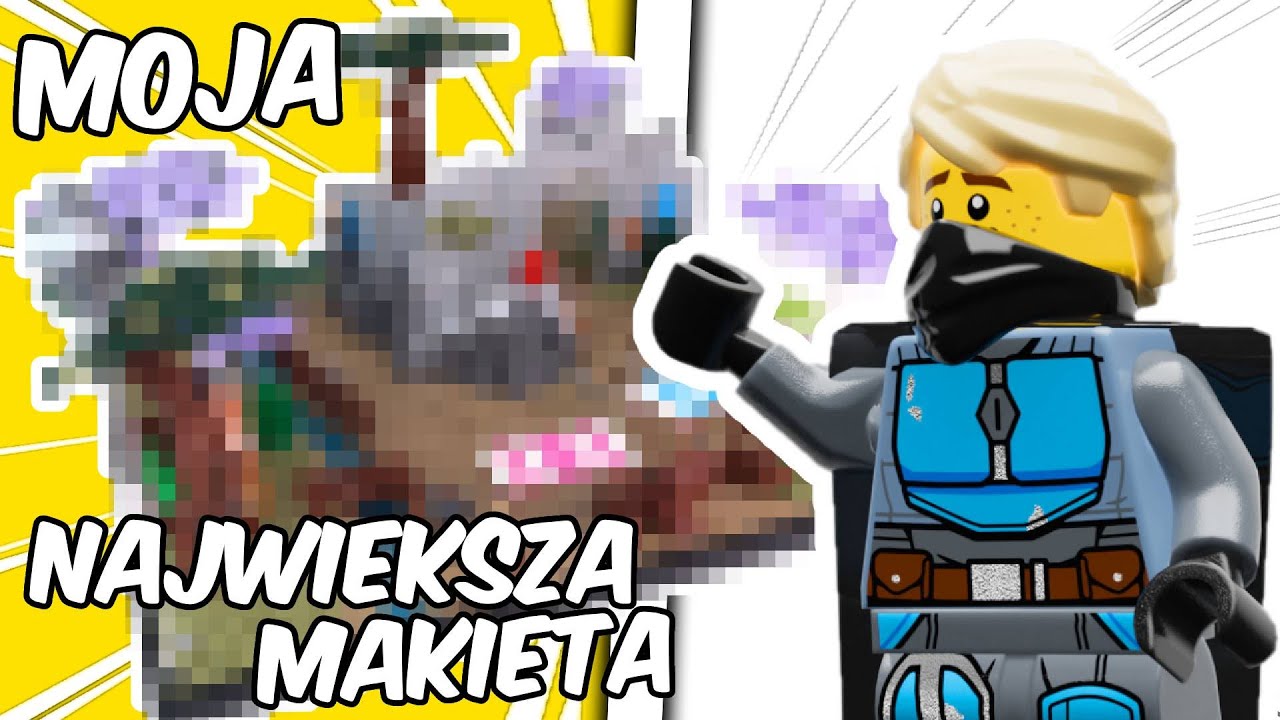 OTO NAJWIĘKSZA MAKIETA JAKĄ KIEDYKOLWIEK ZBUDOWAŁEM Z LEGO