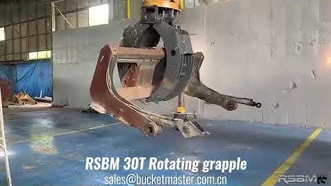 RSBM 30T Rotating grapple