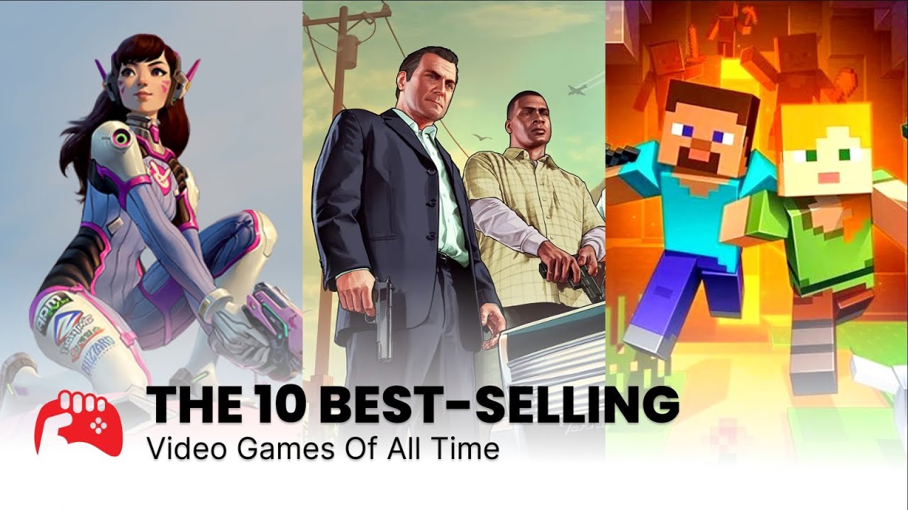 10 best-selling video games of all time