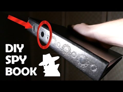 DIY Secret Spy Book Camera! - Amazing Spy Gadget With Night Vision!!!