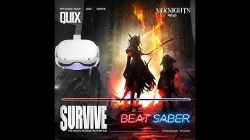 beat saber - survive - expert+ // darth maul mode, Oculus Quest2