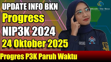 Update NIP3K Part Time 2025 Per 24 Oktober 2025