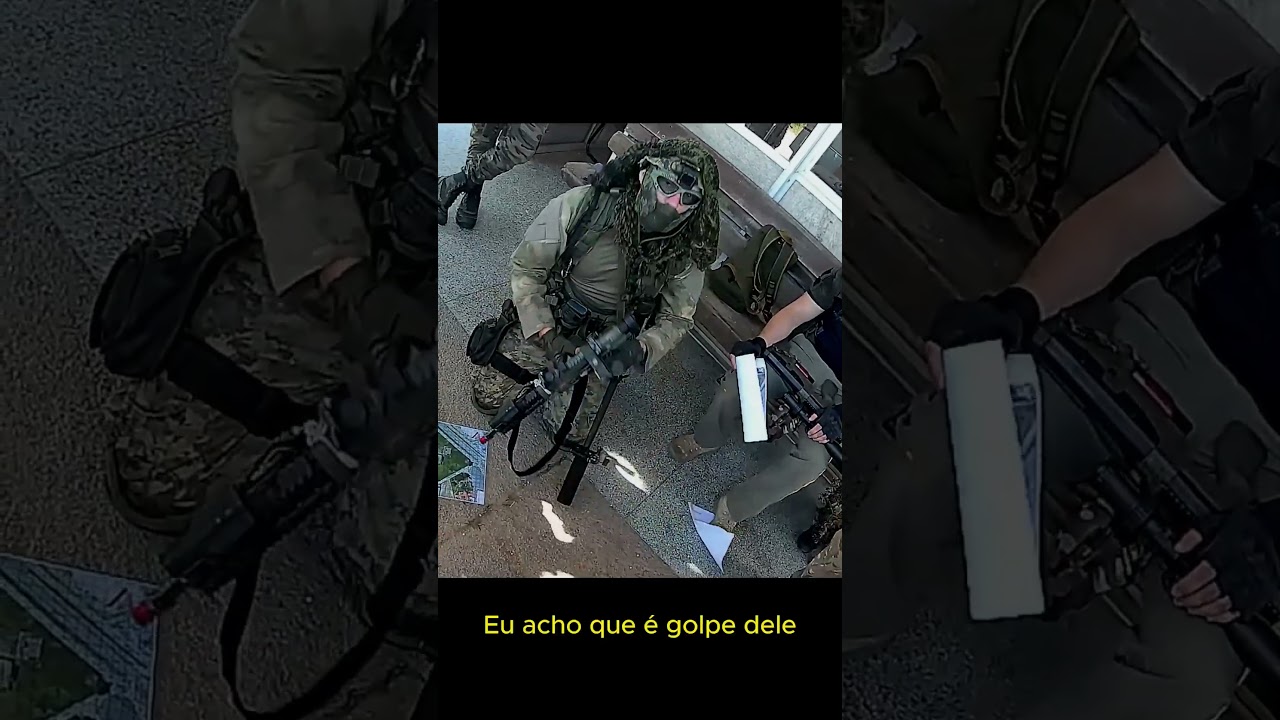 ele quis aplicar um golpe na gente