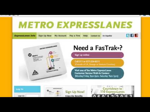 Metro ExpressLanes: Where to Get FasTrak® - Now Open