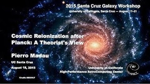 Cosmic Reionization after Planck: A Theorists View Pierro Madau