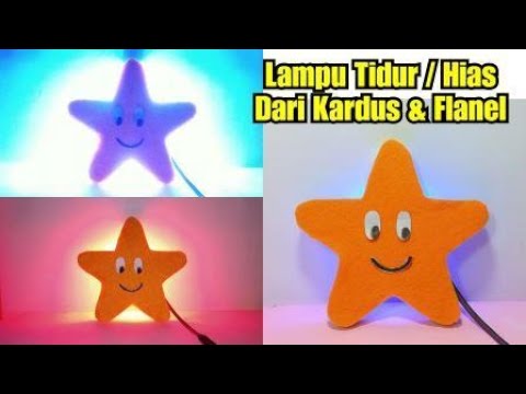  Lampu  Tidur  Dari  Kardus  Kerajinan  dari  Kardus  YouTube