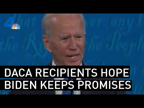 DACA Recipients Hoping Biden Keeps Immigration Promises | NBCLA