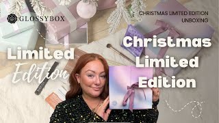 GLOSSYBOX Christmas Limited Edition Box Unboxing 🎄
