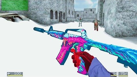 STRIKE PORT DESTRUCTION 0.006FX1 | CSGO MOBILE MOD | DUST 2 SNOW MAP | OFFLINE FPS ANDROID GAMEPLAY