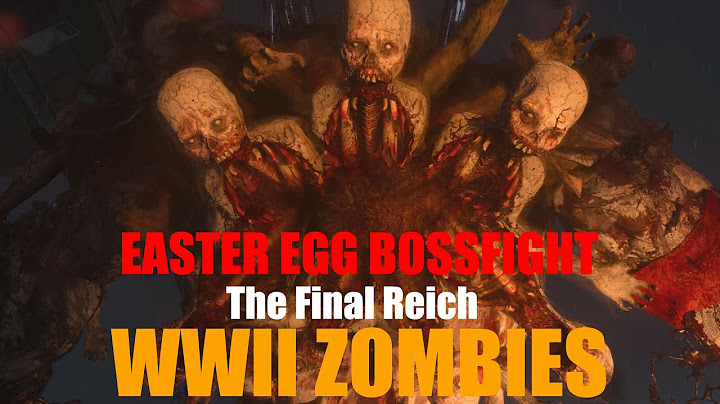 WW2 ZOMBIES EASTER EGG BOSSFIGHT TUTORIAL ANLEITUNG DEUTSCH