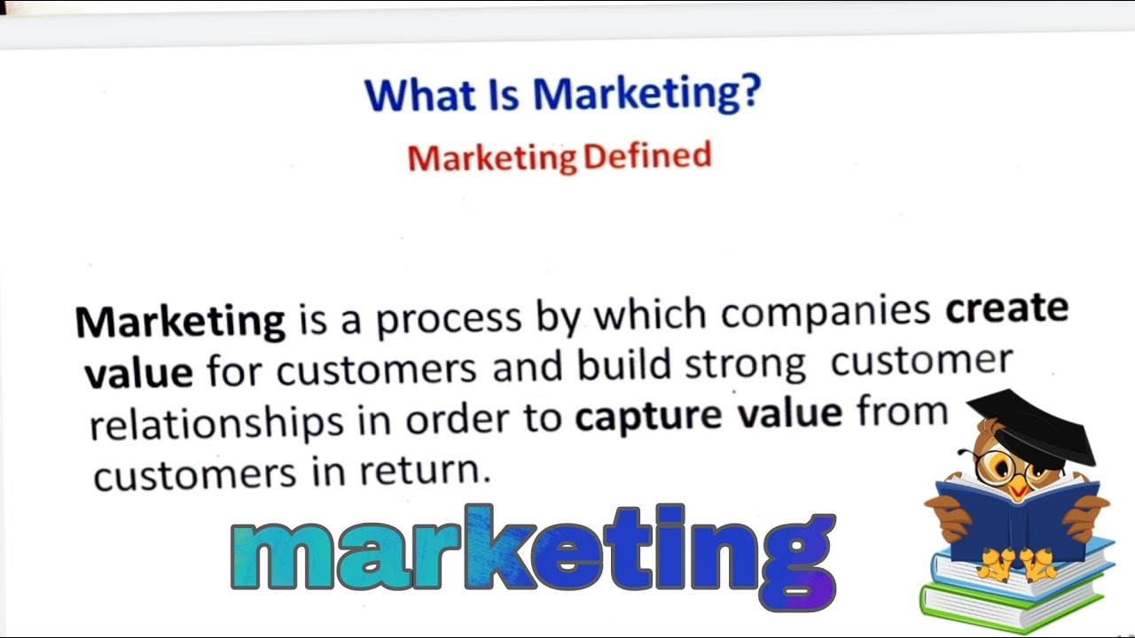 (Marketing chapter 1 (first video