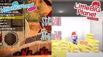 Messing around with LBP PSP Alpha and then playing LBP Vita
